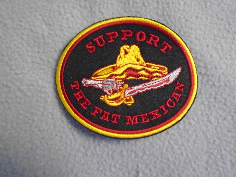 Support The Fat Mexican Bandidos Patch